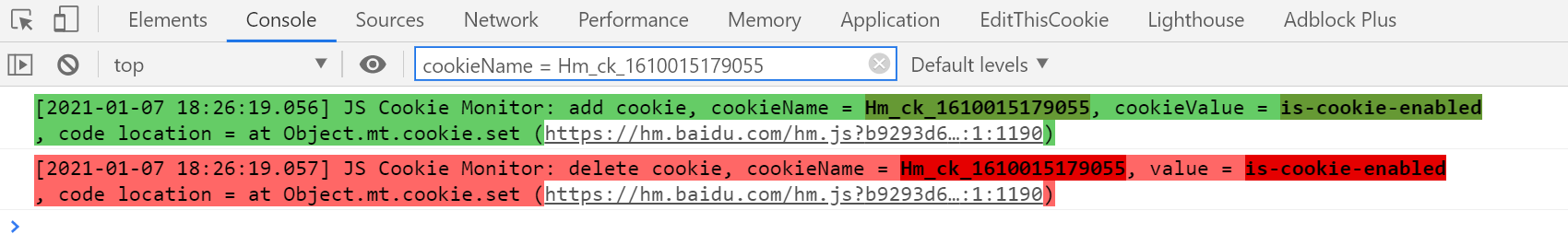 监控、定位JavaScript操作cookie - 11544wwwq_UltraDebug