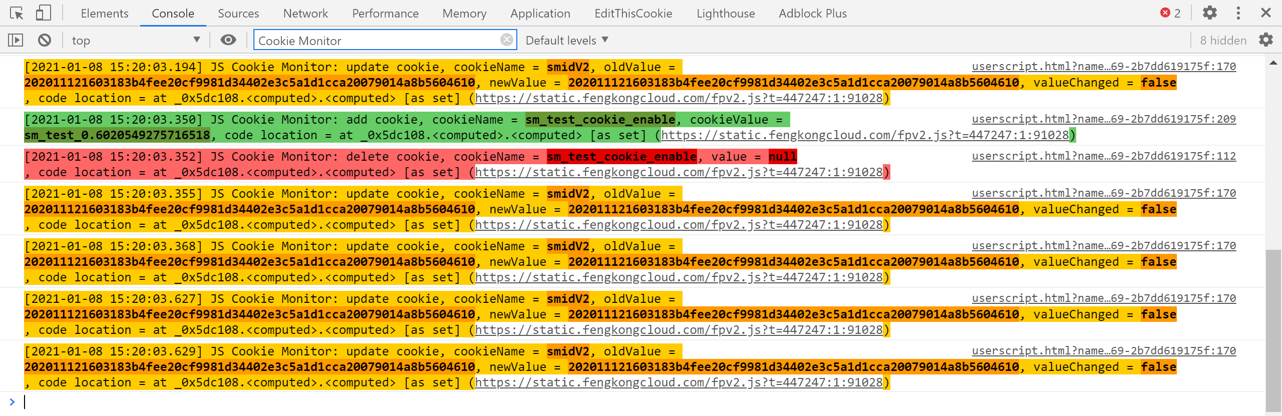 监控、定位JavaScript操作cookie - 11544wwwq_UltraDebug