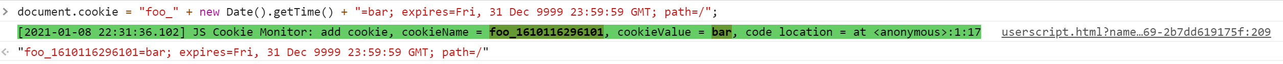 监控、定位JavaScript操作cookie - 11544wwwq_UltraDebug